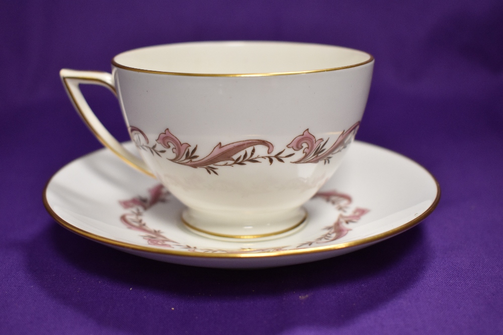 A quantity of Minton Laurentian pink china tableware, number S659 - Image 2 of 3