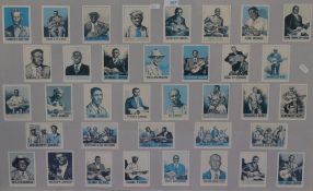 A complete set (36) of Robert Crumb ‘Heroes of the Blues’ trading cards