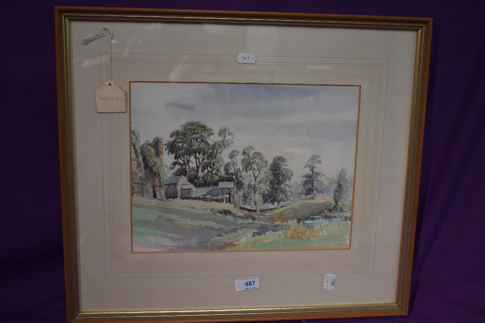 *Local Interest - Neil Taylor (20th Century British), watercolour, 'Burneside Hall', depicting the - Image 2 of 4