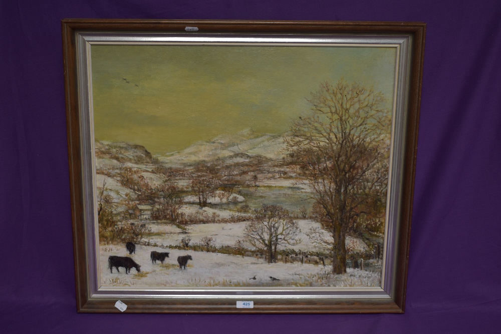 *Local Interest - Judith Da Fano (1919-2000, British), oil on board, 'Pool Garth, Cartmel Fell', a - Image 2 of 4