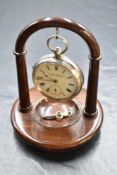A Victorian key wound silver pocket watch by the Lancashire Watch CO Ltd, no:485289, having a