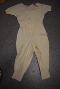 A ladies 1930s/40s all in one undergarment, having Vedonis label, some age related spots but appears