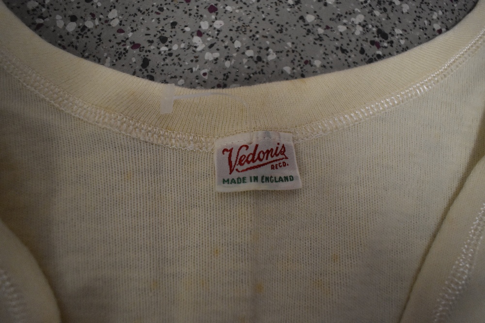 A ladies 1930s/40s all in one undergarment, having Vedonis label, some age related spots but appears - Image 3 of 5