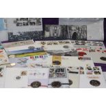 GB 2010's COLLECTION OF NUMISMATIC & MEDALLIC COVERS X 22 Clear faced sleeve with collection of 22