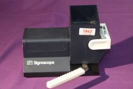 SAFE SIGNOSCOPE WATERMARK DETECTOR Invaluable tool for the philatelist, Safe Signoscope watermark