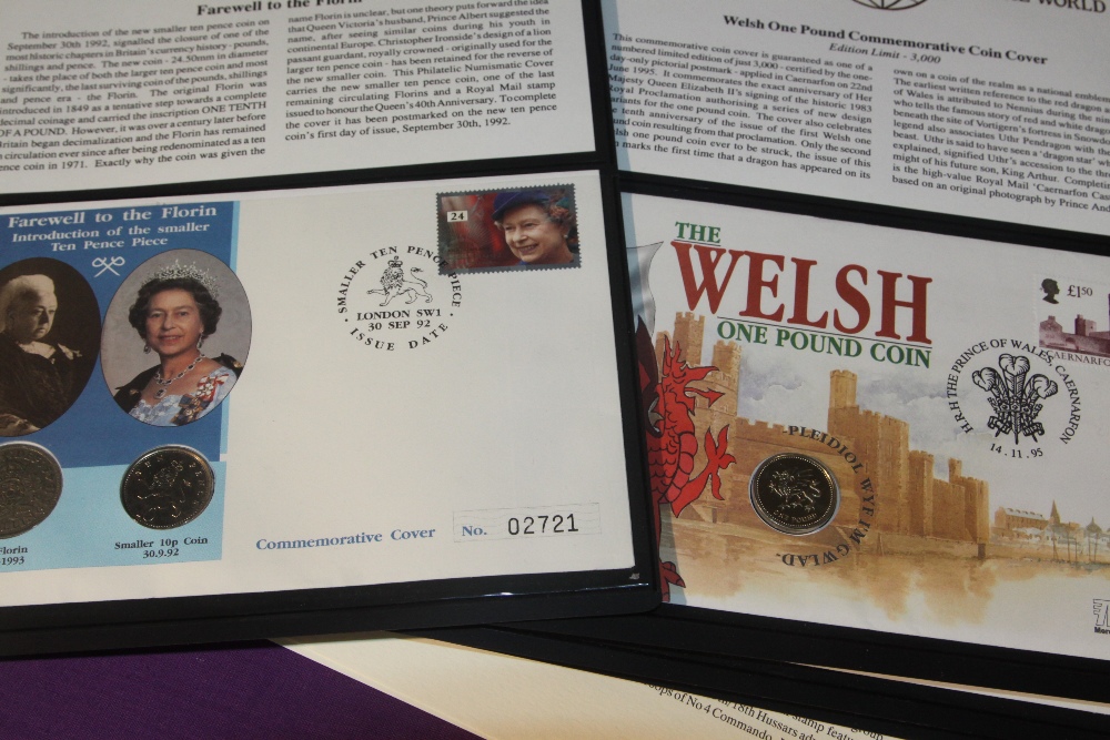 GB COLLECTION OF 10 NUMISMATIC COVERS, VARIOUS COINS Range of numismatic event covers and first - Image 3 of 6