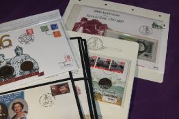 GB COLLECTION OF 10 NUMISMATIC COVERS, VARIOUS COINS Range of numismatic event covers and first