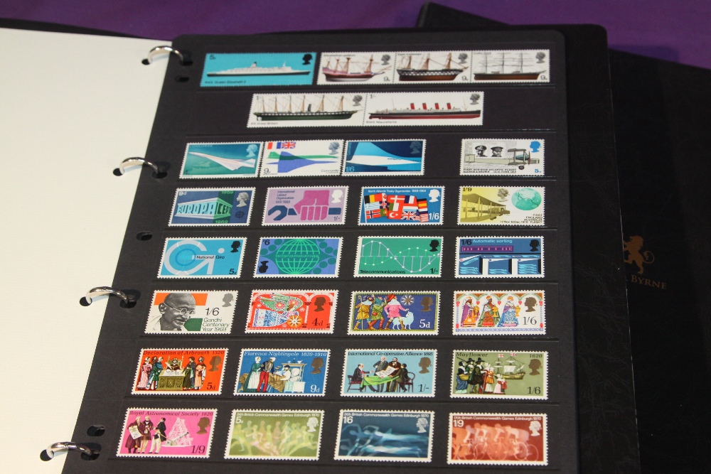 GB 1969-81 COMMEMORATIVE STAMPS - COMPLETE COLLECTION ALL MNH Housed in two folders, one with issues - Image 2 of 4