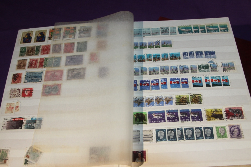 2 WORLD STAMP COLLECTIONS IN STOCKBOOKS, ALL ERAS Couple of stockbooks generally well filled with - Image 3 of 6