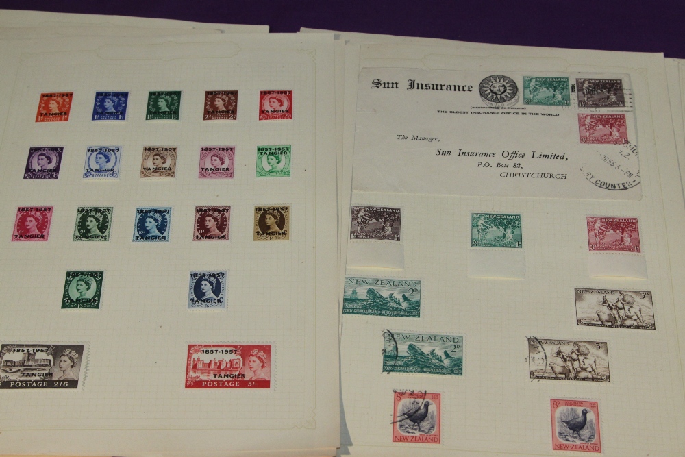 GB & SOME COMMONWEALTH 1940's MINT COLLECTION AND FIRST DAY COVERS Just over 20 pages of leaves with - Image 5 of 6