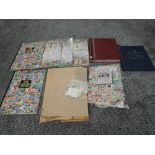 WORLD STAMP COLLECTION IN 8 ALBUMS/STOCKBOOKS ALL ERAS - MINT & USED 5 stockbooks with world