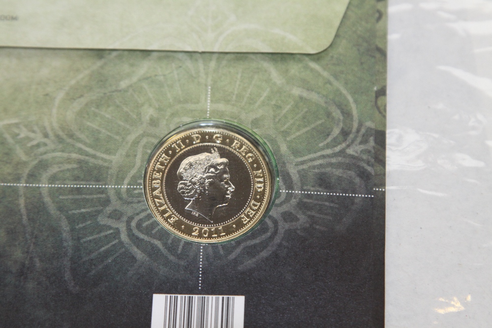 GB 2011 MARY ROSE 500th ANN £2 NUMISMATIC COVER - Image 3 of 3