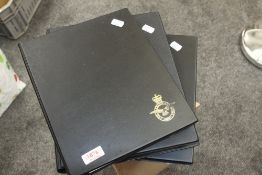 ROYAL AIR FORCE MUSEUM COVER COLLECTION, COMPLETE IN 3 VOLUMES 1970's ERA Fine collection of RAF