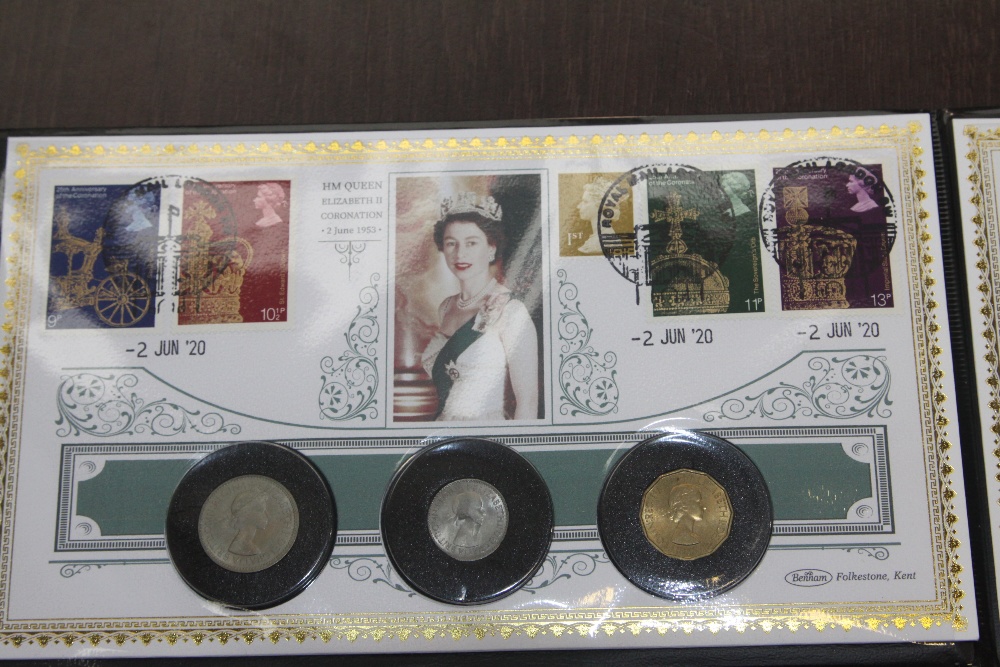 2020 QUEENS CORONATION ANN, WITH TRIO OF COVERS + COINS - Image 3 of 4