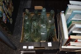 A collection of vintage bottles, including Bristol, Ambleside and Bolton interest.