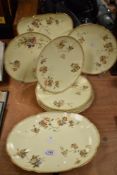 A collection of late 19th/early 20th century Royal China Works Worcester (Granger and Co) plates