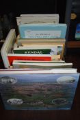 A box of reference books, of Lakeland and Local interest, including Tobacco production.