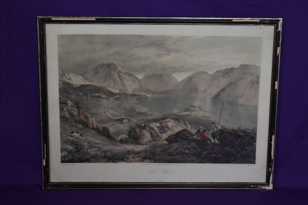 *Local Interest - After James Baker Pyne (1800-1870), coloured engraving, 'Druidical Circle ( - Image 5 of 7