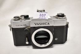 A Yashica Electro AX camera body No30603021