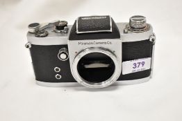 A Miranda S camera body No654951