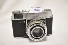 A Kodak Retina Reflex camera No87021 with Rodenstock Retina-Heligon C 1:2 50mm lens