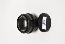 A Cosinon-S 1:2 50mm lens No 91307463