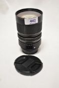 A Makinon MC Auto Zoom 1:3,5 35-105mm lens No 767943