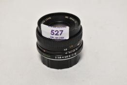 A Yasica ML 1:2 50mm lens NoA9068432