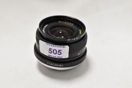 A Miranda MC 1:2,8 28mm lens NoPK95206284
