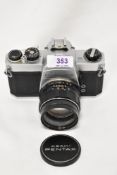 A Pentax SP500 camera No3317536 with Super-Takumar 1:2 55mm lens