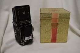 A boxed Rolleiflex TLF medium format camera No2192717