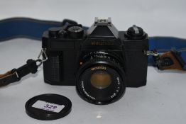 A Miranda MS-1 camera No 30610266 with Miranda 1:2 50mm lens