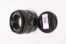 A Ricoh XR Rikenon 1:1,7 50mm lens No209580