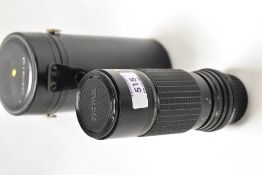 A Sigma Zoom 1:4,5 100-200mm lens No864542