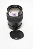A Chinon Multi Coated 1:2,8 135mm lens No371145