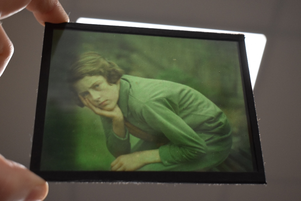 Three Autochrome slides