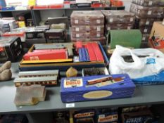 A collection of Hornby Dublo 00 gauge including 4-6-2 Duchess of Montrose Loco & Tender unboxed,