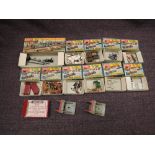 A box of HO/00 gauge Accessories including Horses & Ponies, 5121 Schoolboys with Master, 5124 Scouts