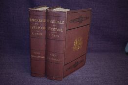 Liverpool. Picton, J. A. - Memorials of Liverpool. London: Longmans, 1873. Two volumes. Original
