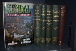 Local History. CWAAS record series. Records of Kendale Vols. 1-3. With; 3 others of Kendal interest.