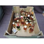 A collection of 26 Blended Whisky Miniatures including Haig, Jack Daniels, J&B, Johnnie Walker Red