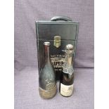 A bottle of 1974 Barolo Riserva Speciale, 13% vol, 75cl in modern leather effect wine box along with