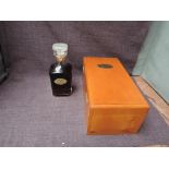 A bottle of Baron de Sigognac 50 year old Armagnac, 40% vol, 70cl, in wooden presentation case,