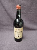 A bottle of Sandeman Vintage 1958 Port, bottled in 1960, full size bottle, no strength or capacity