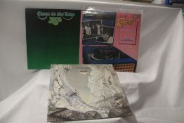 A lot of albums by Genesis , Curved Air and Yes - progressive rock interest - includes Curved Air