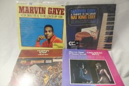 A lot of ten Marvin Gaye and related albums