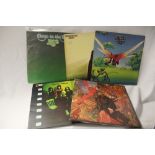 An eleven album mixed lot in general VG condition with Sanatan , Osisbia and more on offer - VG in