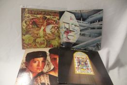 A lot of ten albums by Alan Parsons Project and more being in a general VG condition