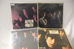A lot of four early Rolling Stones albums including the withdrawn ' Blind Man ' sleeve as in