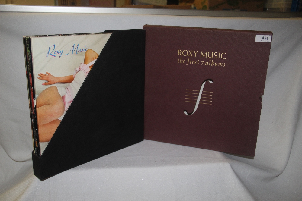 A complete ' Roxy Music ' seven album best box set , all their best work in one place and a